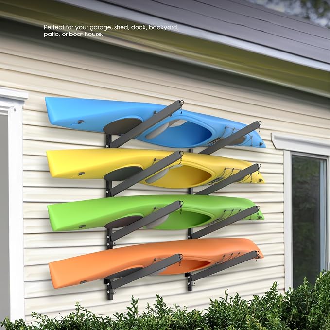 Kayak Storage Rack, Heavy Duty Freestanding Sup Storage Stand - Image 6