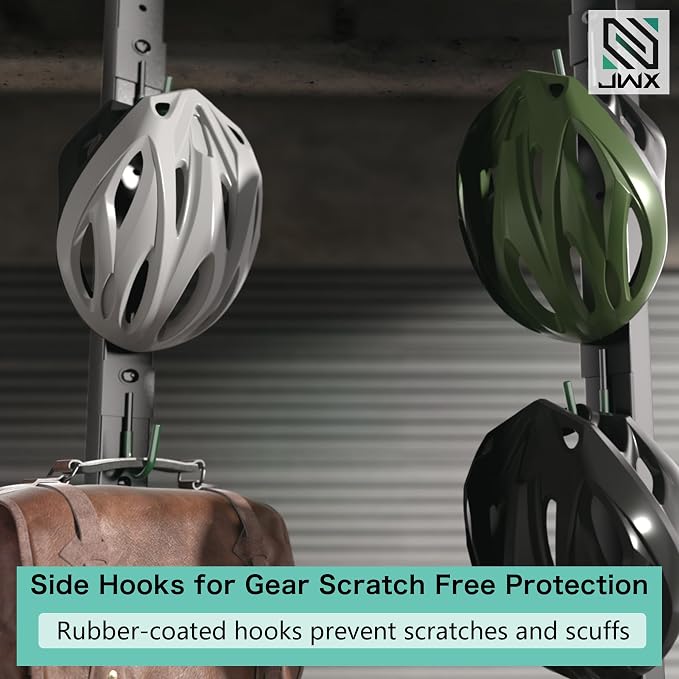 JWX Freestanding 5 Bike Rack, Heavy Duty Floor Bike Stand - Image 6