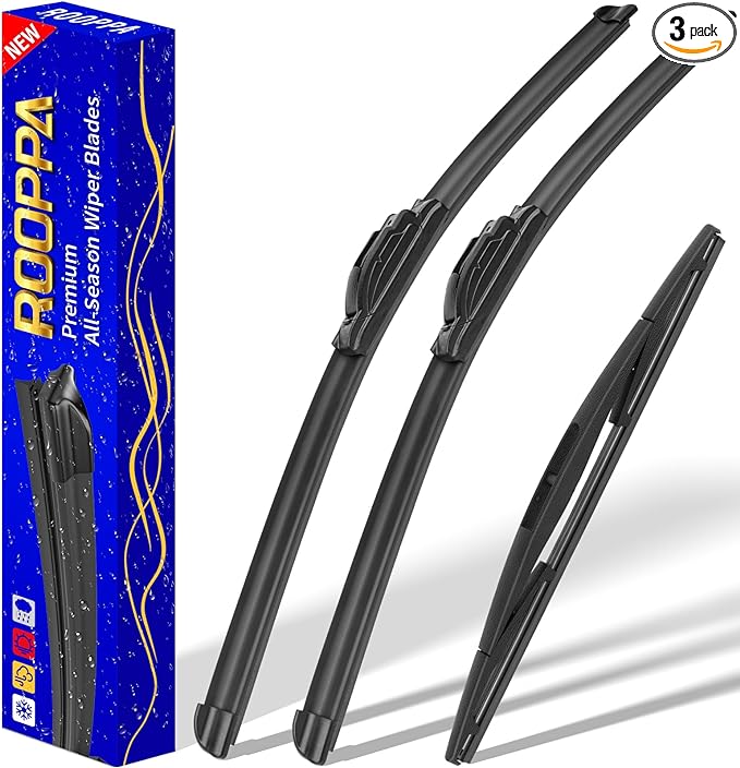 3 wipers Replacement for 2014-2018 BMW X5, Windshield Wiper Blades Original by ROOPPA