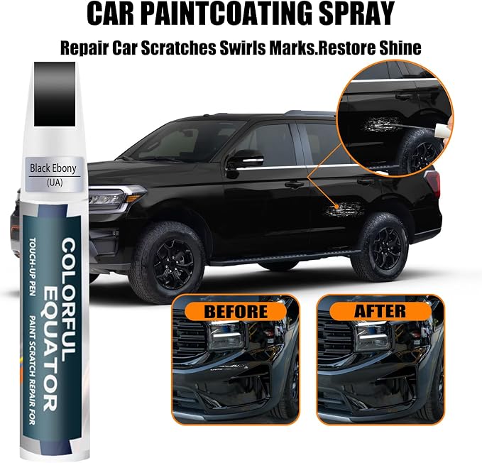 UA/UD/M6373/M6877 Black Ebony Touch Up Paint - Image 2