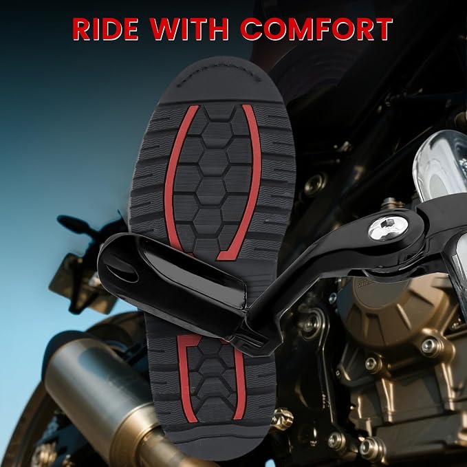 Motorcycle Adjustable Highway Pegs, 1.25" Highway Foot Pegs - Image 4