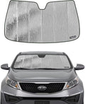 Windshield Sun Shade for Kia Sportage 2011-2016, Front Window Sunshade Shield by Pigenius