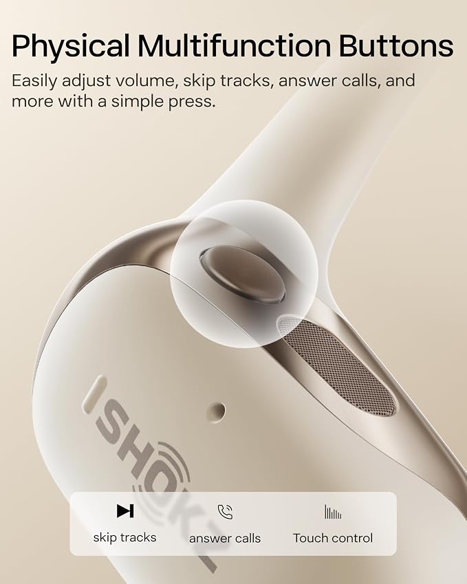 SHOKZ New OpenFit 2 Open-Ear Headphones, True Wireless Bluetooth Earphones - Image 8