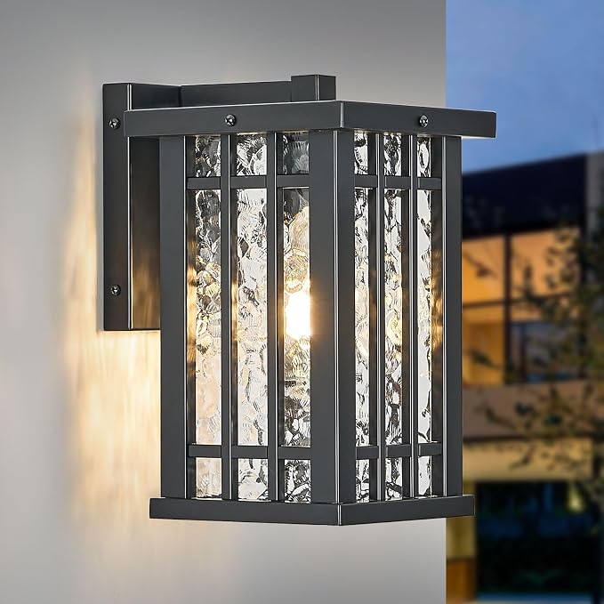 Outdoor Wall Light E26 Base Metal Frame - Image 8