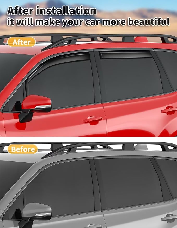 in-Channel Window Rain Guards Fit - Image 5