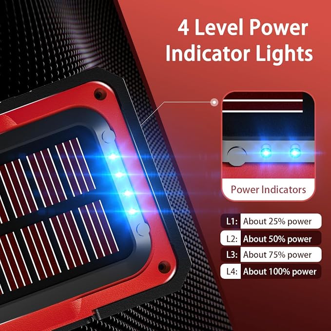 WARSUN Rechargeable Portable Magnetic Work Light, LED Flood Light Waterproof - Image 8