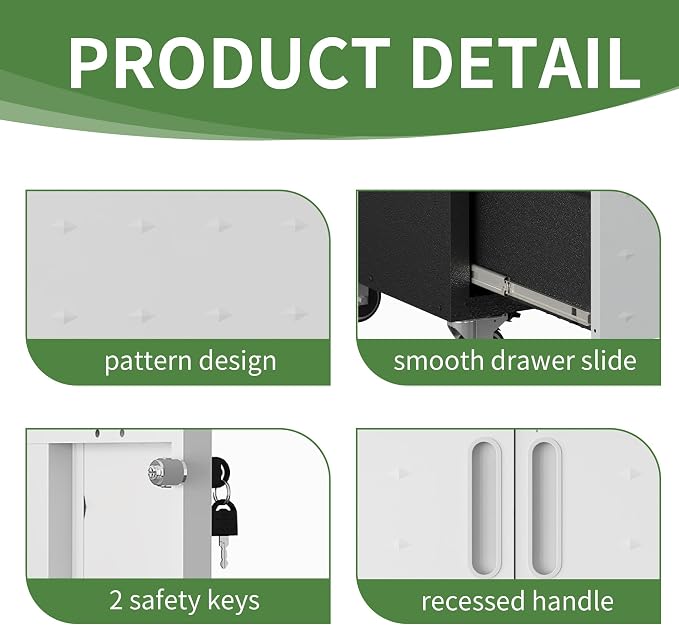 Metal Garage Storage Cabinet - Image 4