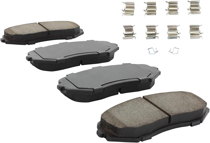 Premium Ceramic Front Brake Pads Compatible - Image 2