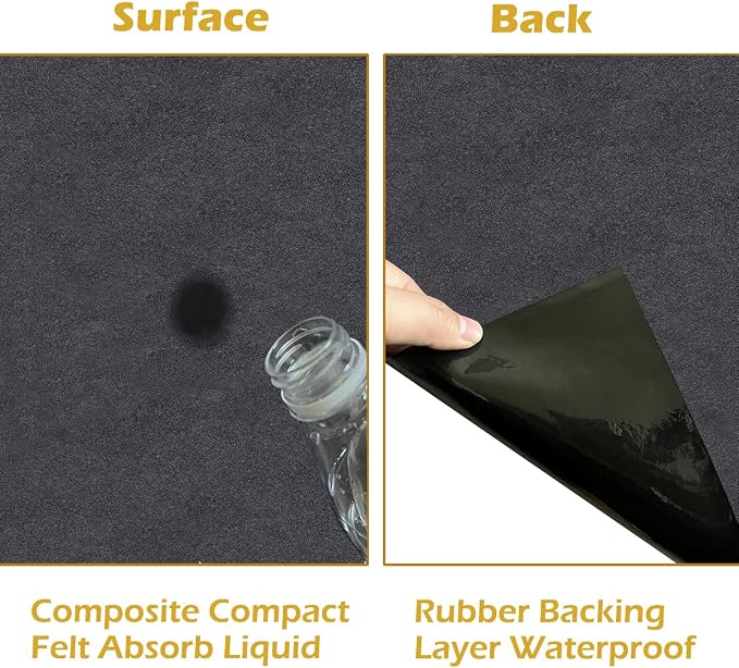 Garage Floor Matting 36X60 Inches Oil Absorbent Garage Mat - Image 3