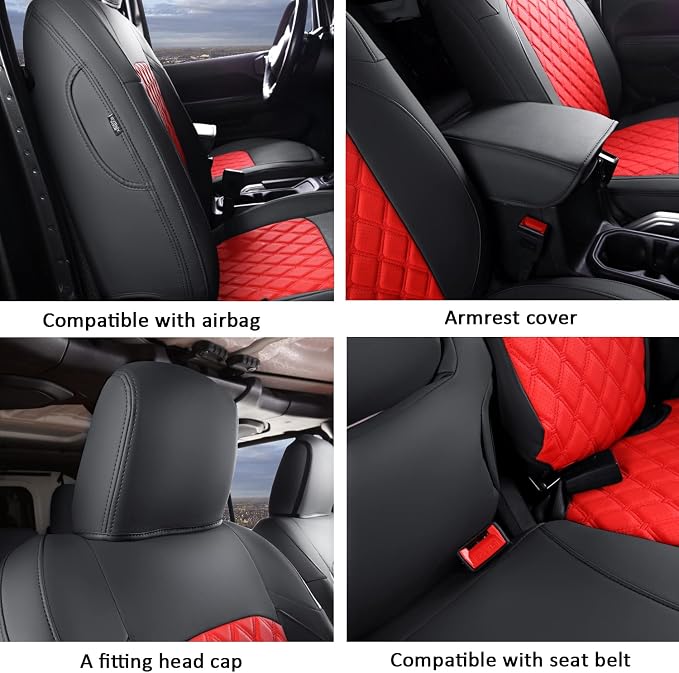 GIANT PANDA Fit Full Set Car Seat Covers - Image 5