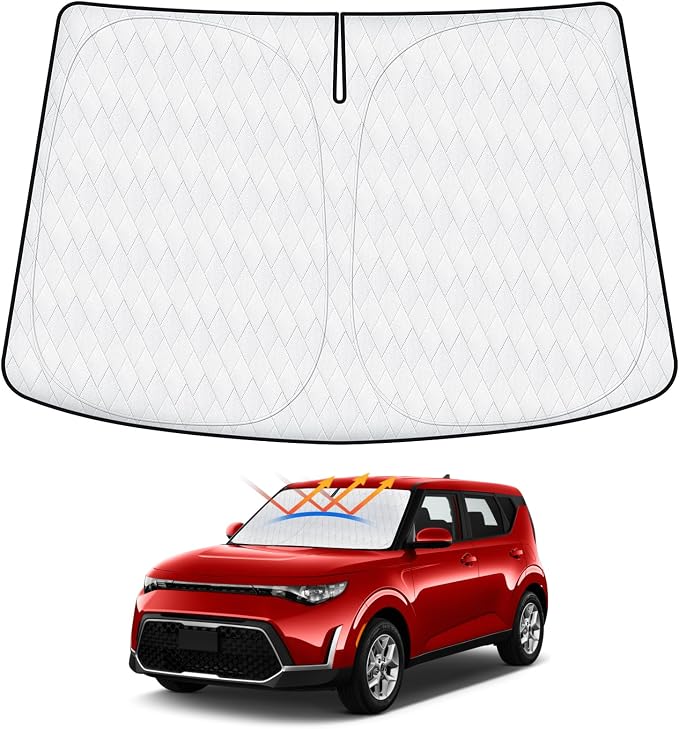 2024 New 5-Layer Windshield Sun Shade Custom Fit by cartist