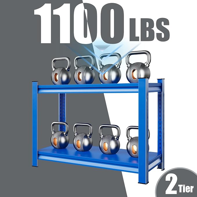Garage Shelving Heavy Duty，Large Loads Adjustable Garage Storage Shelves - Image 6