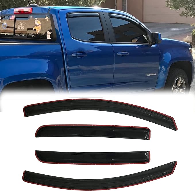 194995 Side Window Wind Vent Deflector fit - Image 2