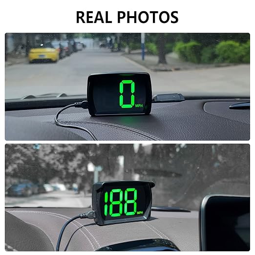 GPS Digital Speed Meter Speedometer HUD - Image 2