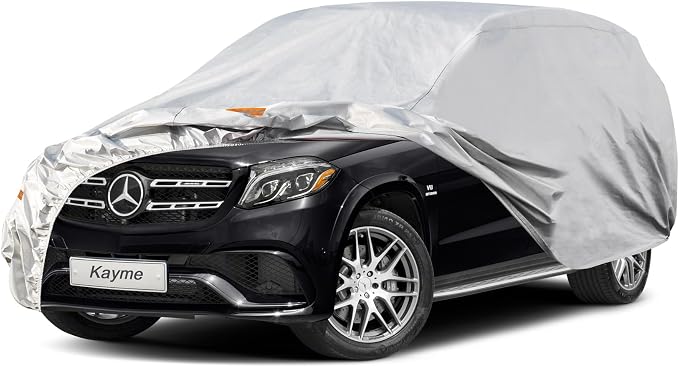Kayme 6 Layers SUV Car Cover Waterproof All Weather - Image 7