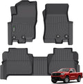 ANBINGO®-Floor Mats Fit for Nissan Frontier 2025 2024 2023 2022 Crew Cab w/ 2nd by ANBINGO