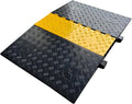 Rubber Cable Ramp 5 Channel Drive Over Hose Cable Protector Outdoor 22000Lbs by F+COME