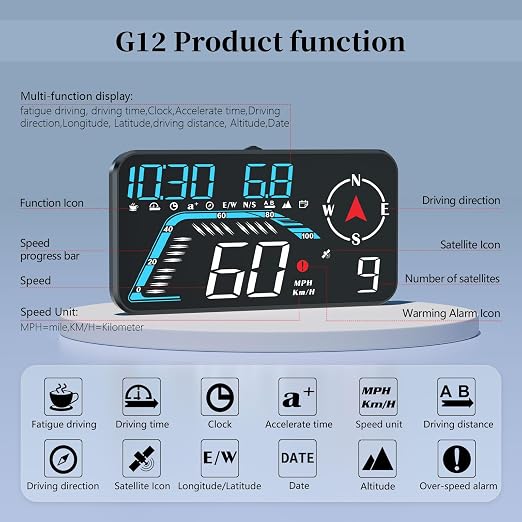 Head Up Display G12, A Car Head Up Display - Image 3