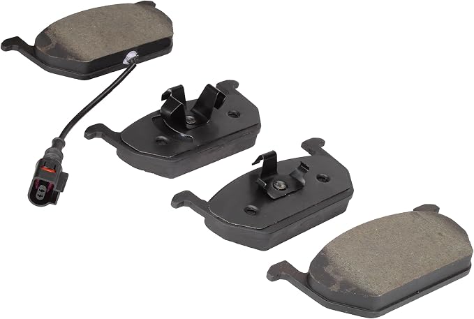 Premium Semi-Metallic Front Brake Pads Compatible - Image 2