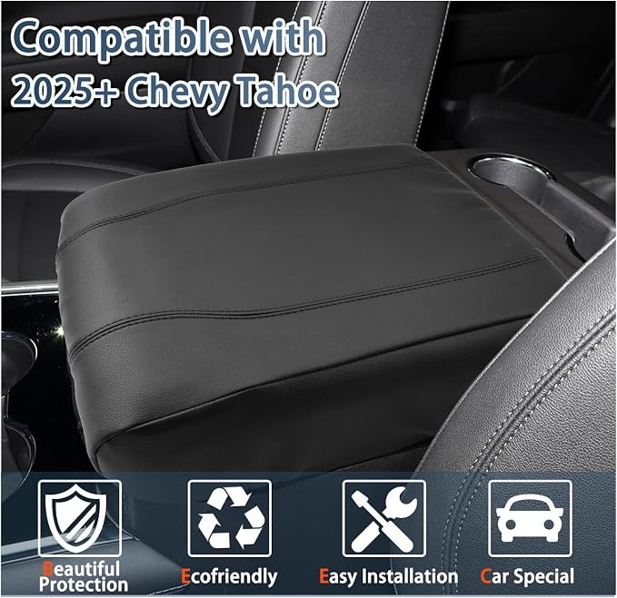 Ruiya 2025 Tahoe/Suburban Center Console Cover, - Image 5