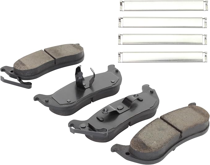 Premium Ceramic Rear Brake Pads Compatible - Image 2