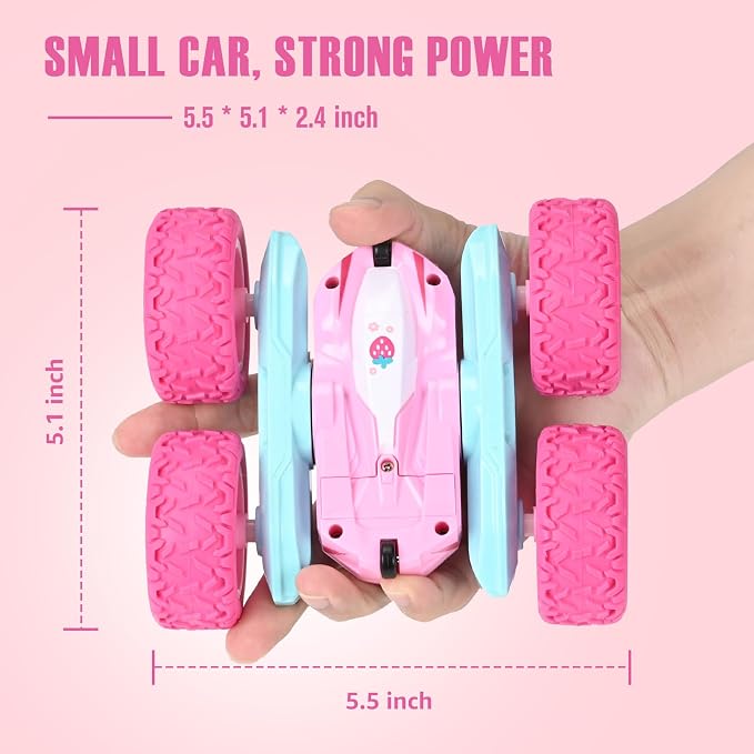 Remote Control Car, Rechargeable RC Truck, 2.4Ghz Double Sided 360° Rotating - Image 7