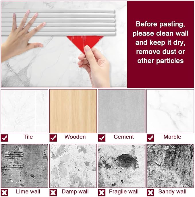 Garage Wall Protector, zxbaers Strong Self-Adhesive Rubber Bumper Protectors - Image 6