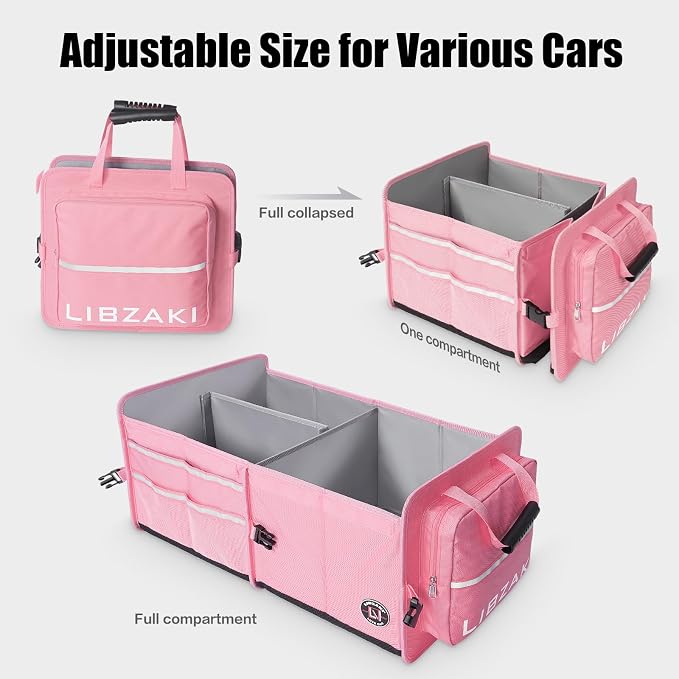 LIBZAKI Car Trunk Storage Organizer - Image 3