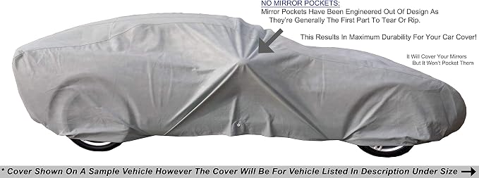 Car Covers Weatherproof Max Car Cover & Warranty Compatible - Image 4