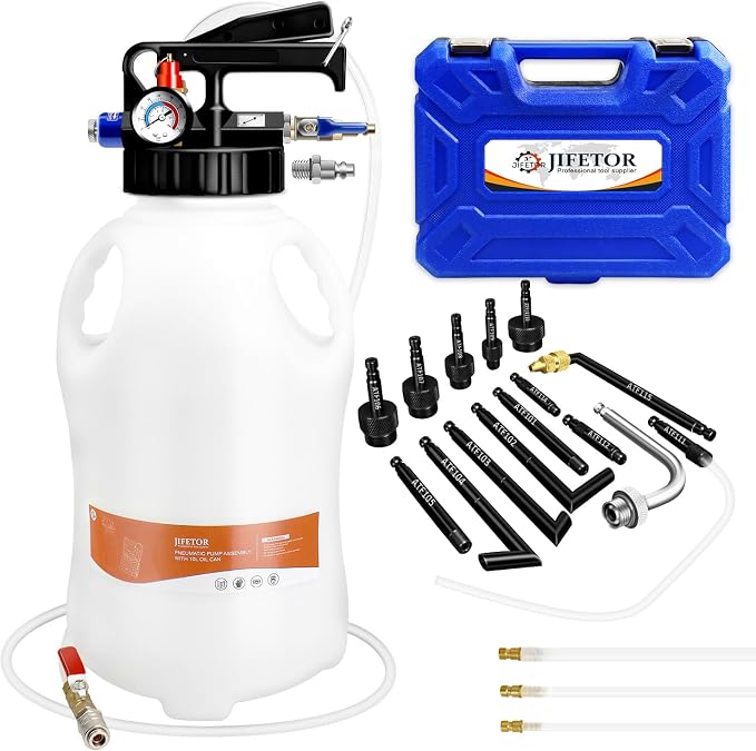 JIFETOR Transmission Fluid Pump Pneumatic Extractor and Dispenser Tool Kit by JIFETOR