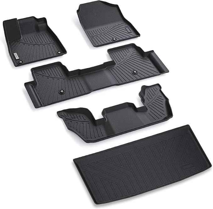 Floor Mats & Trunk Mat for 2023 2024 2025 Honda Pilot - Image 2