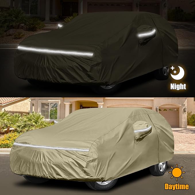 Waterproof Car Covers Replace for 2013-2025 Toyota RAV4, Windproof Bands for - Image 4