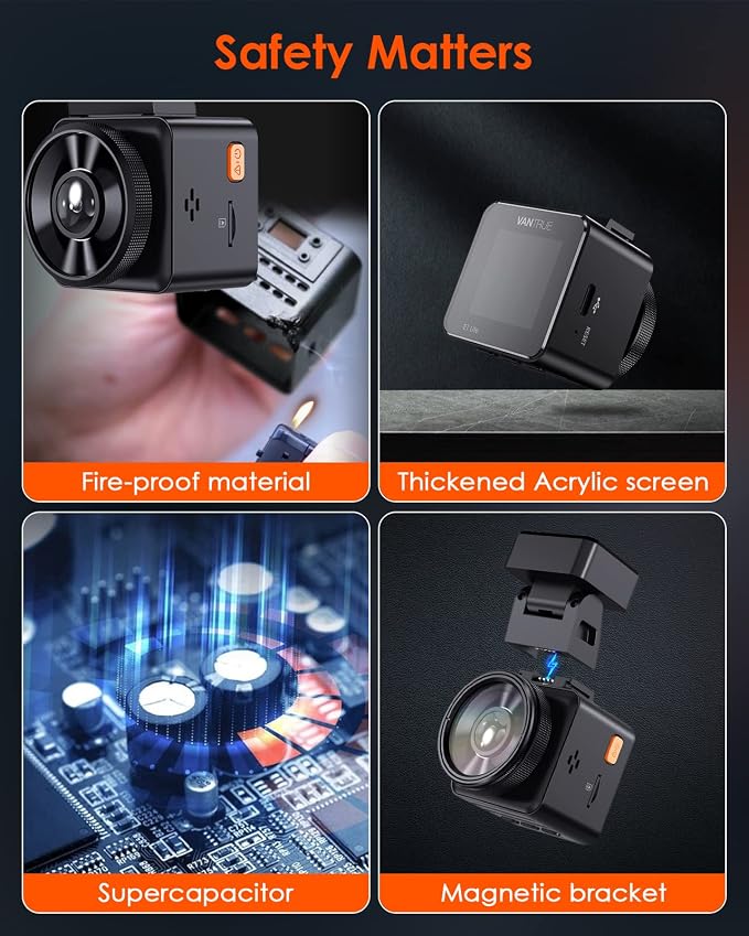 Vantrue E1 Lite 1080P WiFi Mini Dash Cam - Image 8