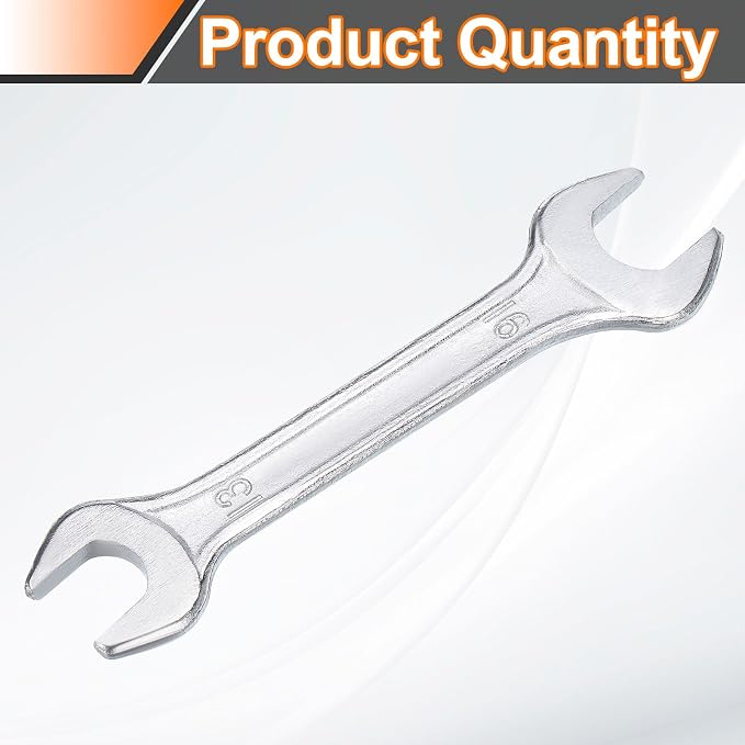 HARFINGTON Double Open End Wrench 13mm x 16mm Metric 15 Degree Offset Angle - Image 3