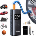 P1 Aluminum Tire Inflator Portable Air Compressor, 3X Faster 150PSI Cordless by INNOVV