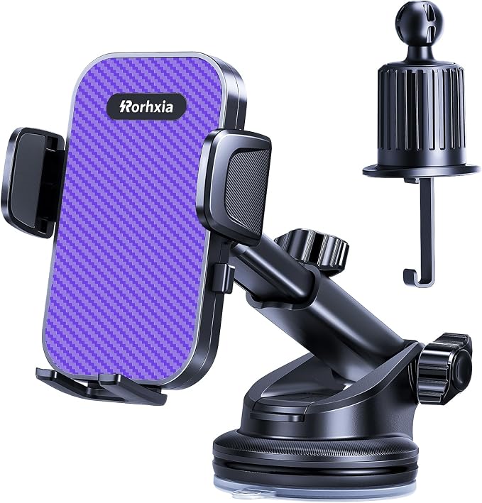 Vent Dashboard Windshield Cell Phone Mount Car Fit by Rorhxia