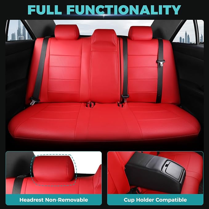 for Toyota Camry Seat Covers L LE XLE 2012 2013 2014 2015 2016 2017 - Image 5