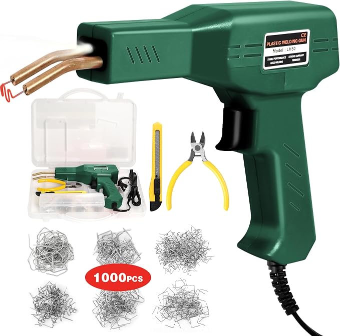 ATOLS Plastic Welder, Plastic Welding Kit, Hot Stapler Kit, Plastic Welder Gun by ATOLS