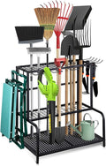 Garden Tool Organizer, Large Yard Tool Tower Rack by NovaNoka