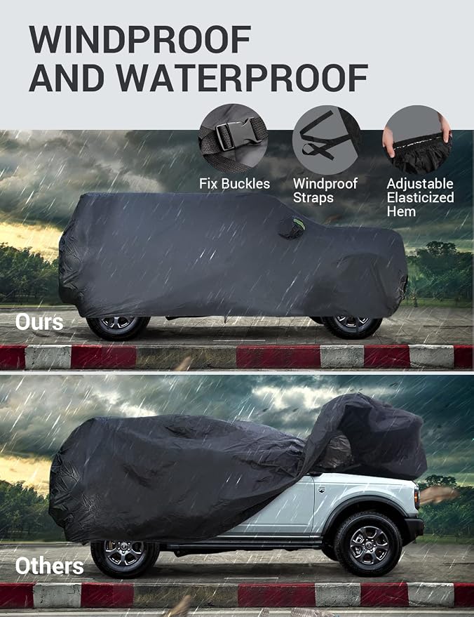 Proadsy 2025 Upgrade Car Cover Compatible - Image 4