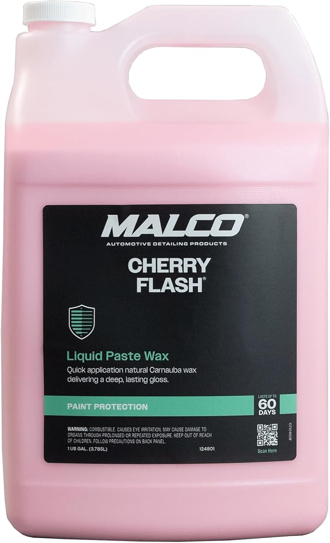 Malco Cherry Flash Automotive Liquid Paste Wax – Protect & Shine Your by MalcoProductsInc