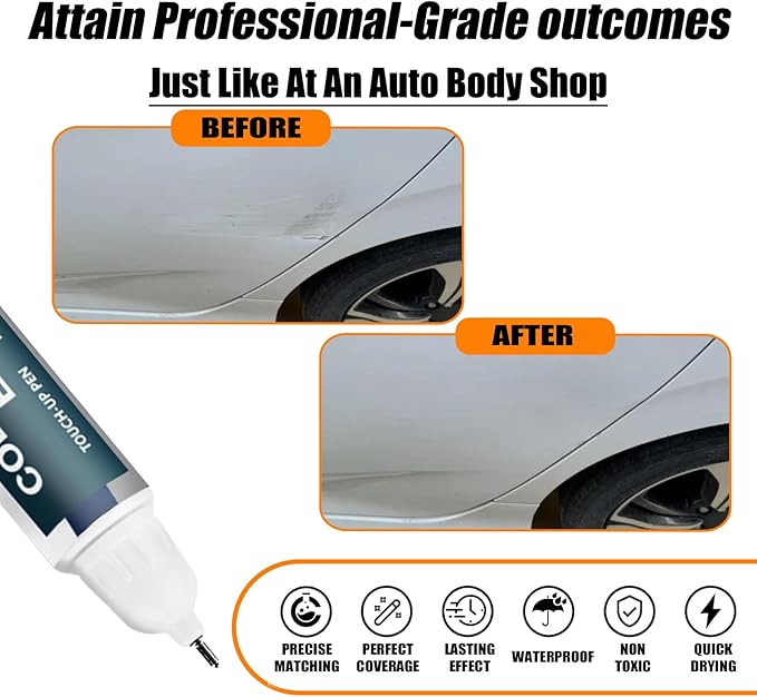 Platinum White Pearl Touch Up Paint Compatible - Image 2