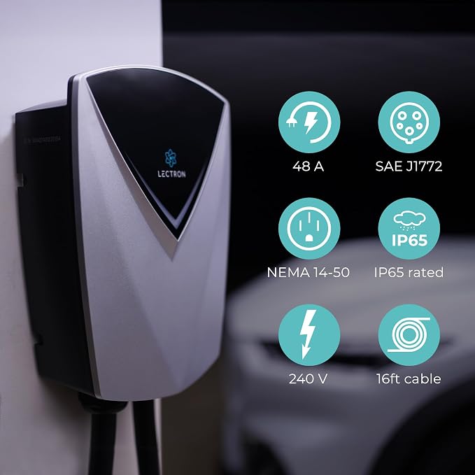 Lectron Electric Vehicle Charging Station 48 Amp - Image 8