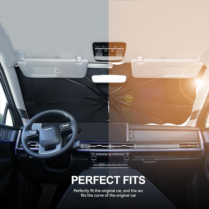 2024-2025 Upgraded for Hyundai Santa Fe Sunshade, Portable Foldable Sunshade - Image 2