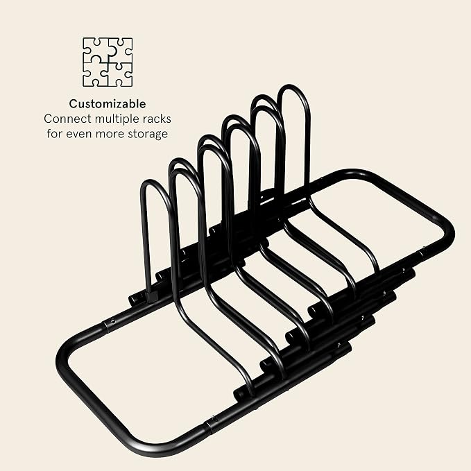 Retrospec Stash Rack 2, 4 & 5 Bike Floor Stand Bicycle Storage Organizer - Image 3