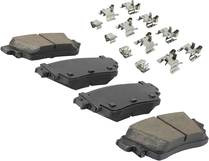 Premium Ceramic Rear Brake Pads Compatible - Image 2