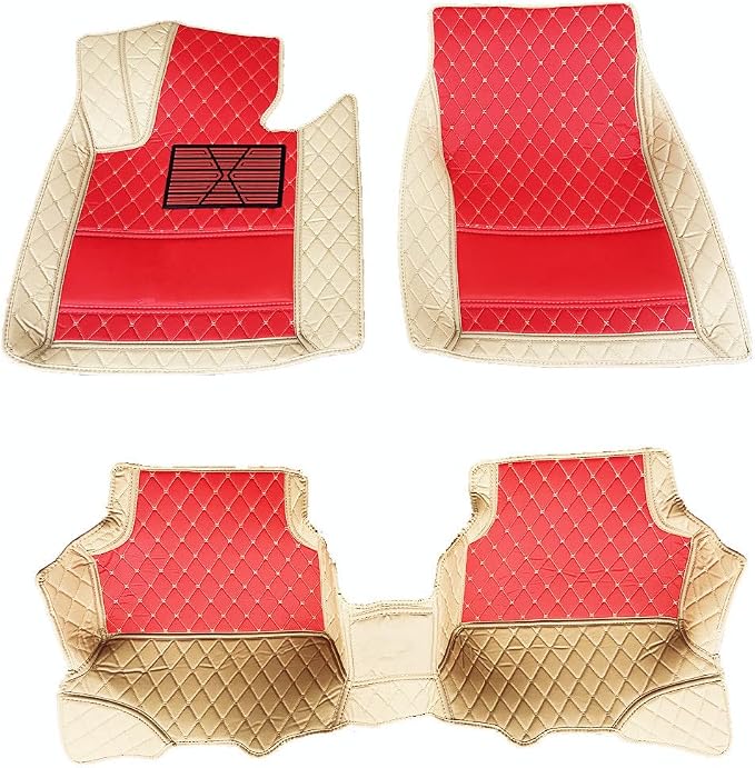 Custom All-Weather Protection Luxury Leather Floor Mats - Image 2