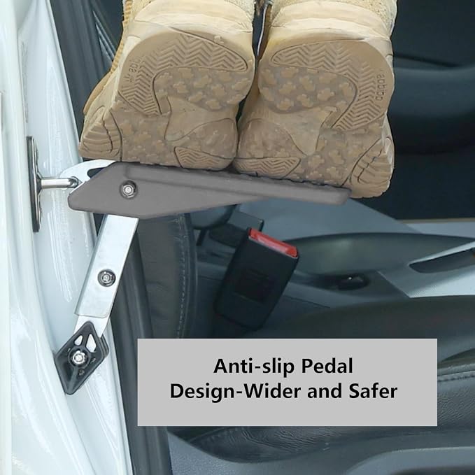 COWVIE Foldable Car Door Step Stand Pedal - Image 4