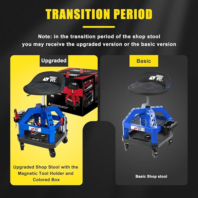 Rolling Shop Stool for Garage - Image 9