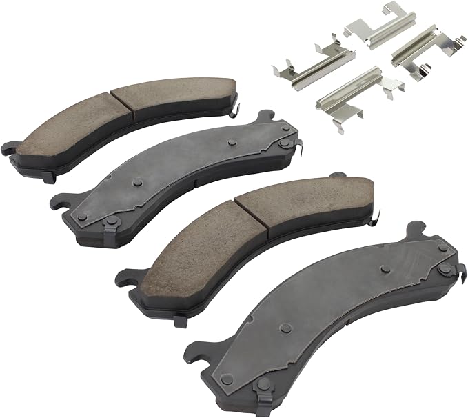 Premium Semi-Metallic Rear Brake Pads Compatible - Image 2